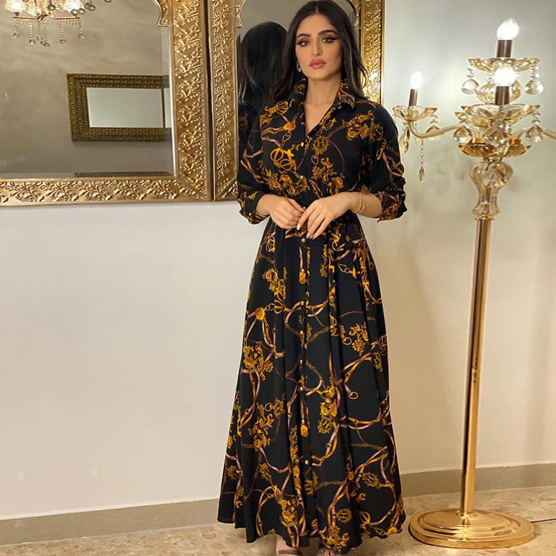 Women's Sexy Fashion Digital Printed Wear Dress Dresses