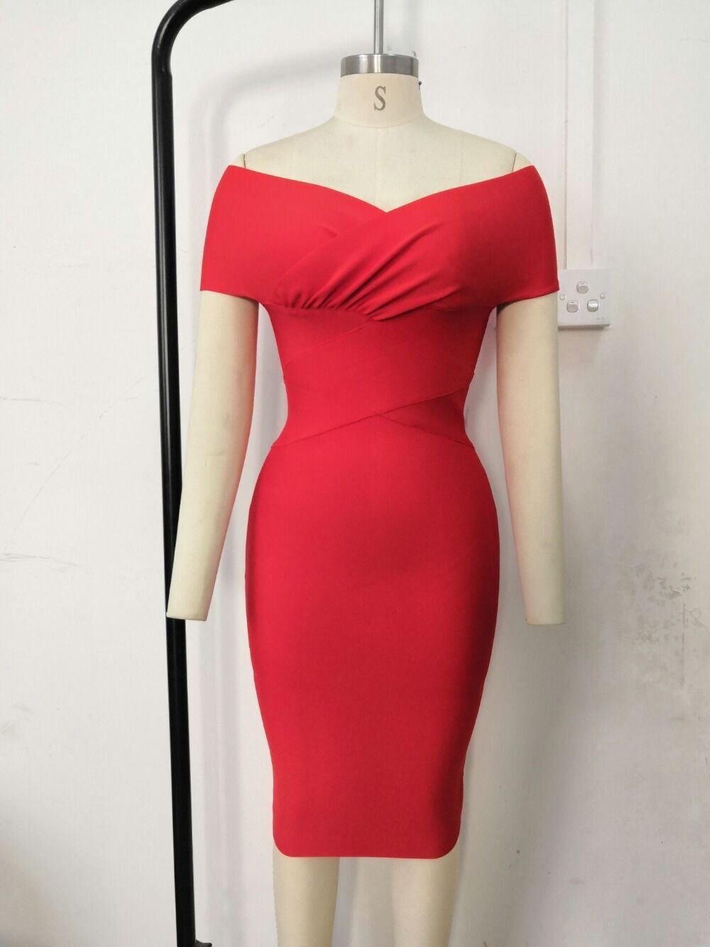 Bandage Dress High Waist Tight Elegant Dresses