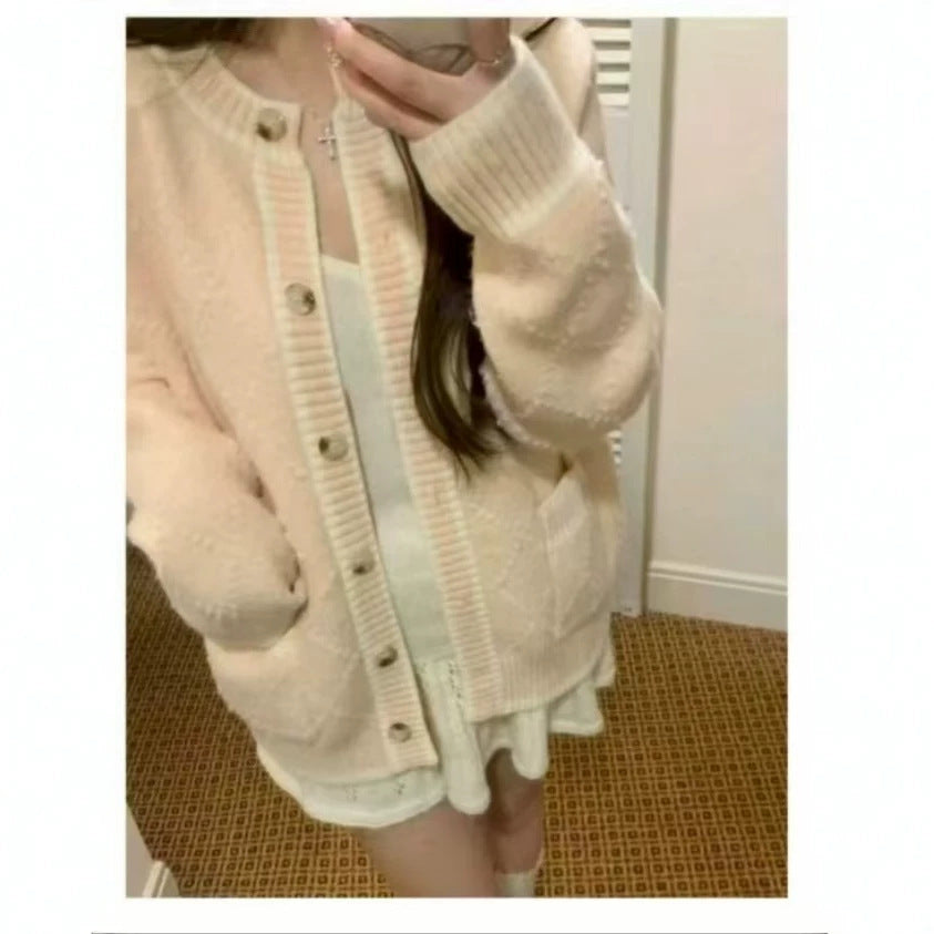 Women's Knitted Design Sense Niche Lazy Sweater