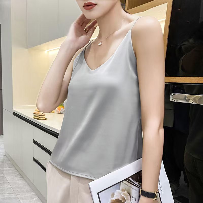 Elegant Inner Match Business Bottoming Solid Blouses