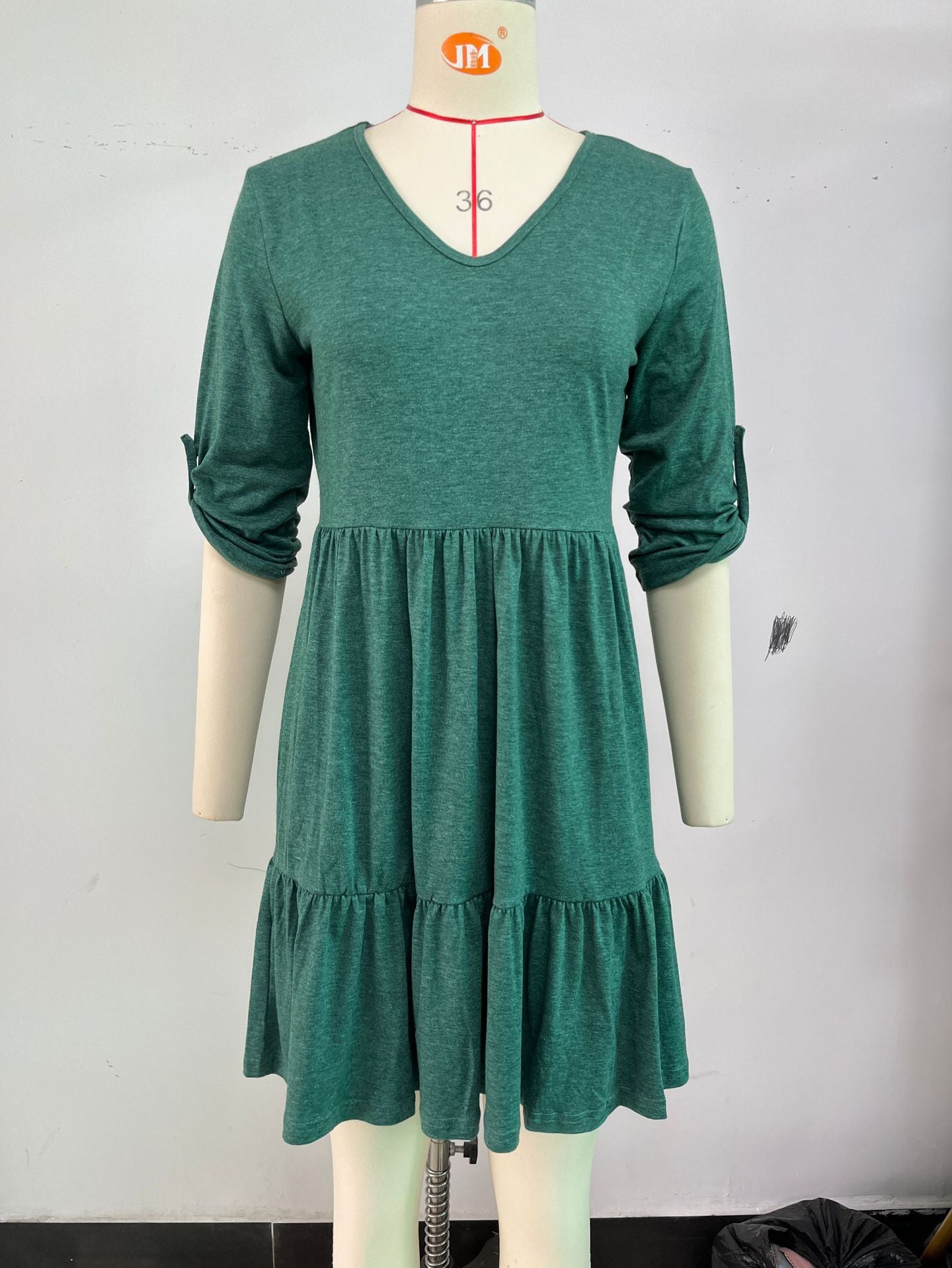 Elegant Cool Classic Charming Women's Ruffled Dress
