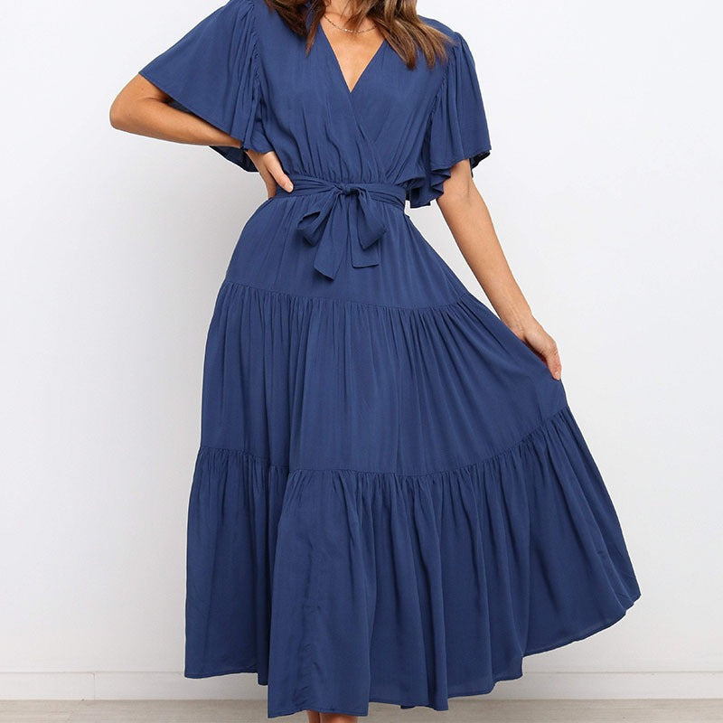 Women's One-piece Dress For Long Large Swing Dresses