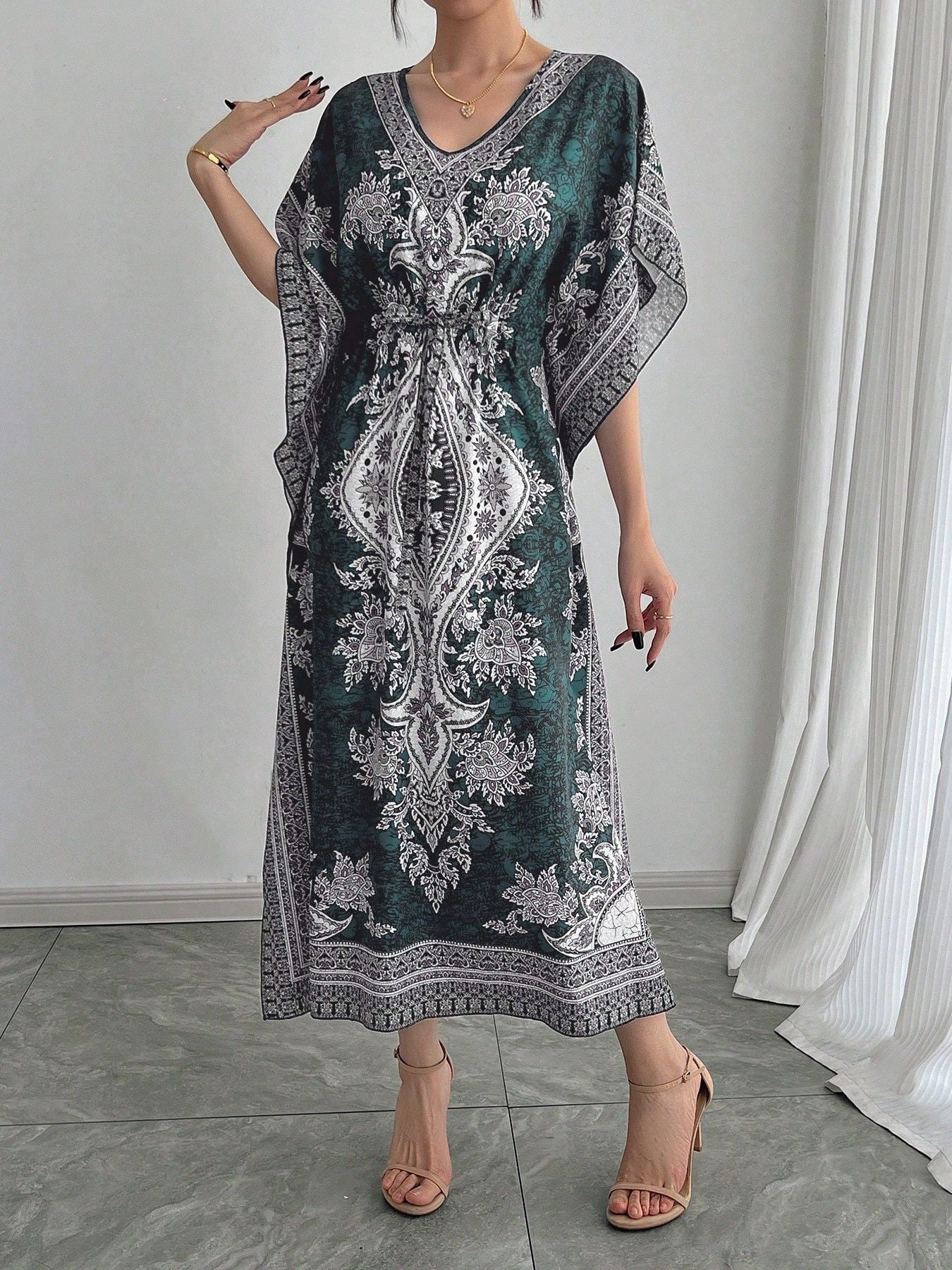 Bohemian Traditional Style Loose Breathable Casual Open Shorts
