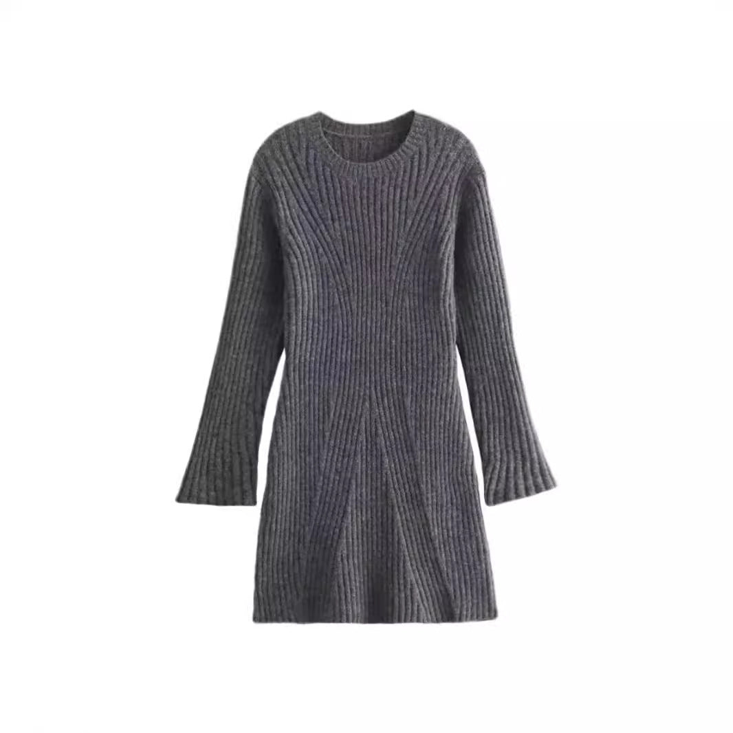 Women's Casual Fashion Thread Knitted Dress Dresses