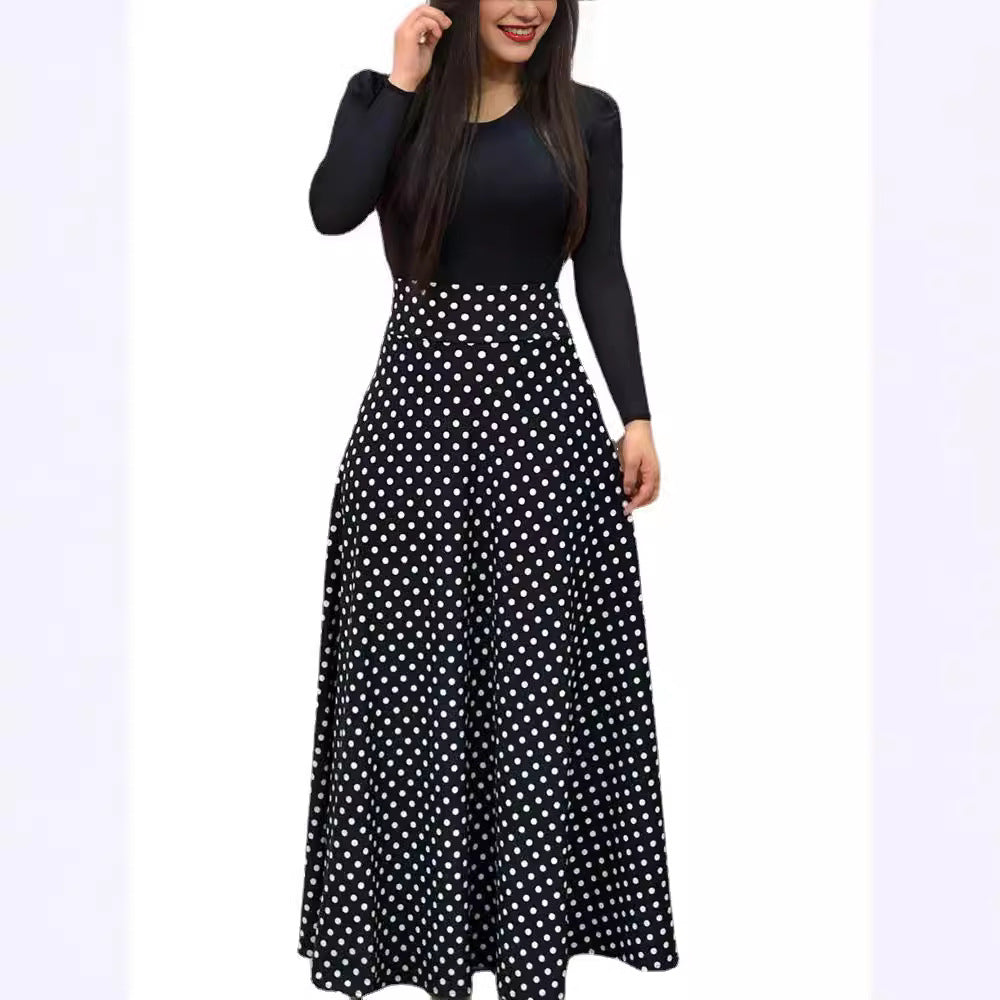 Pretty Women's Spring Style Retro Swing Dress
