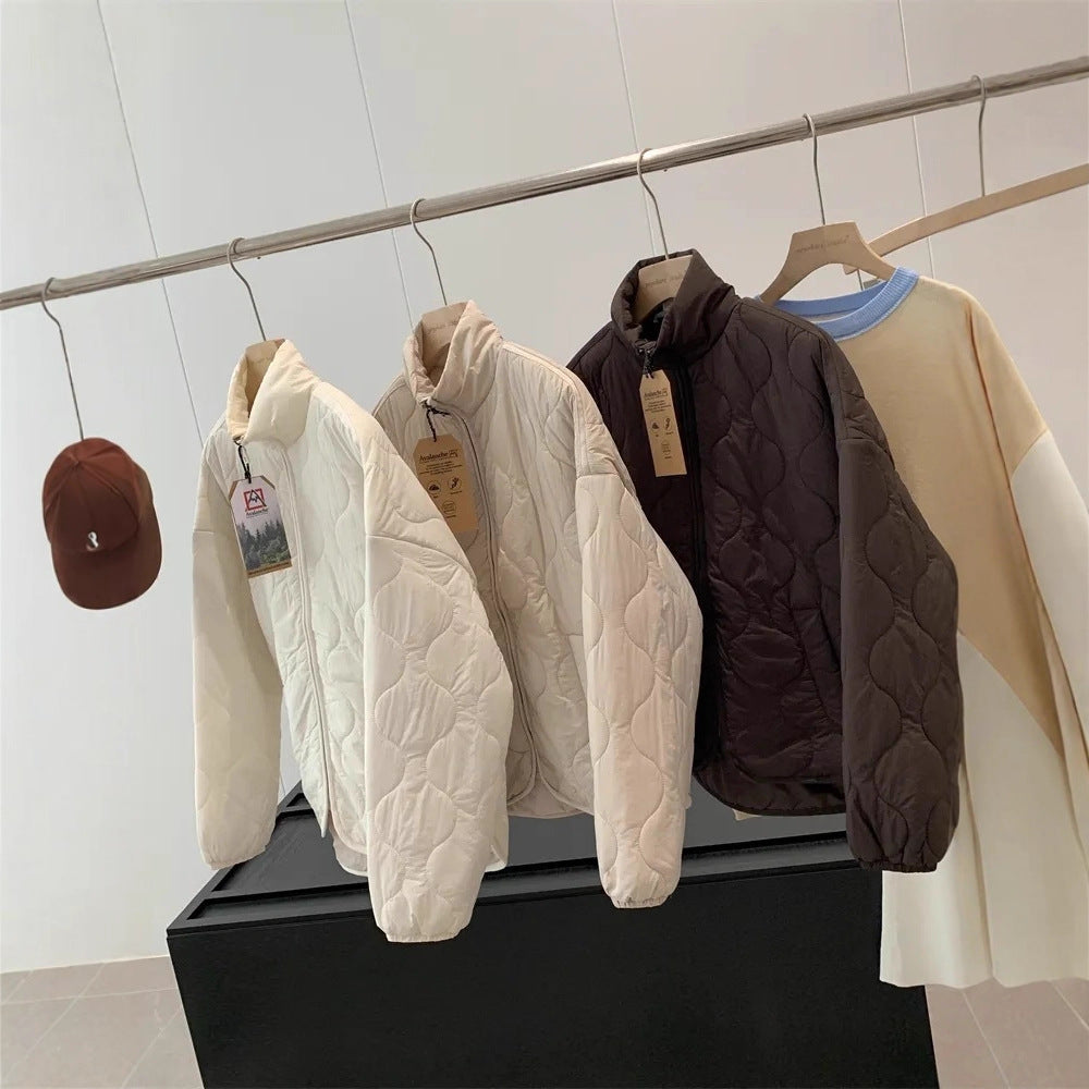 Women's Out Whole Abroad Cotton Stand Collar Coats