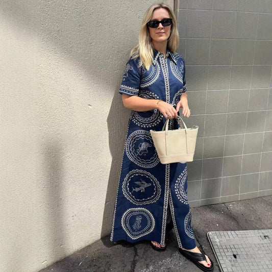 Innovative Versatile Casual Fashion Linen Waist Dress