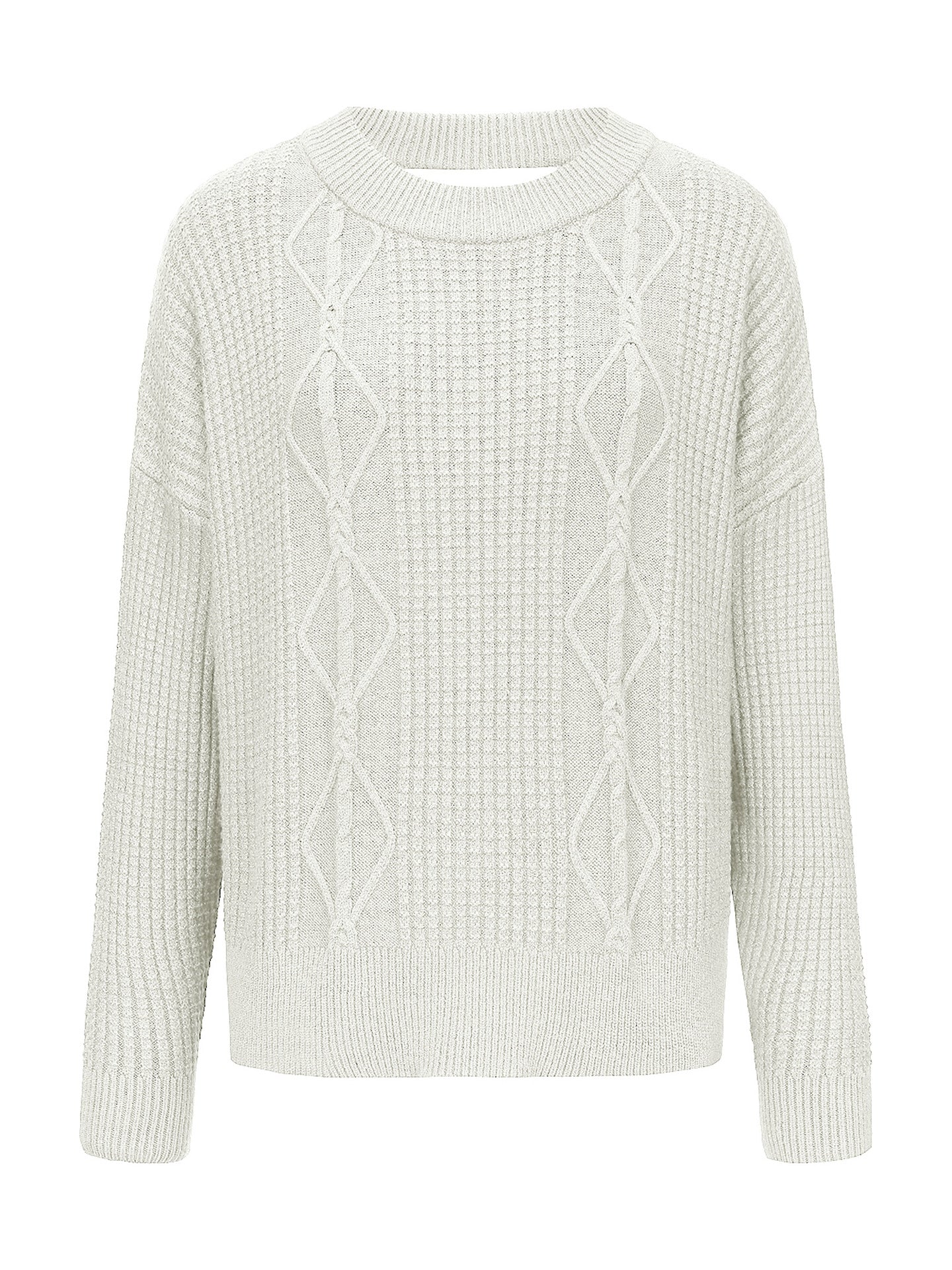 New Women's Pullover Long Sleeve Knitted Women's Sweater