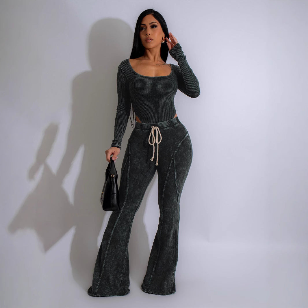 Women's Fashion Wear Sexy Tight Workout Exercise Suits