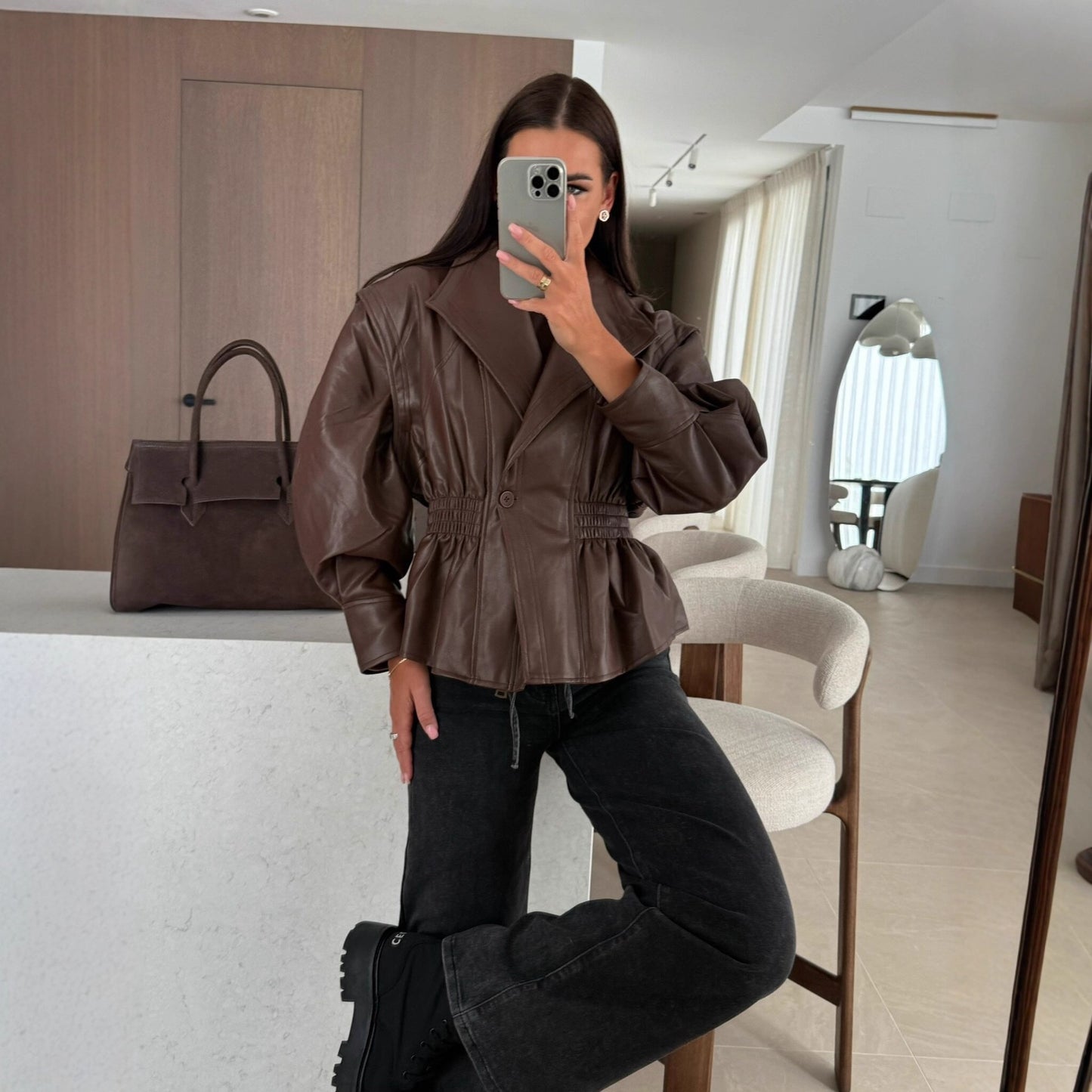 Women's Unique Versatile Graceful Russian Leather Jackets