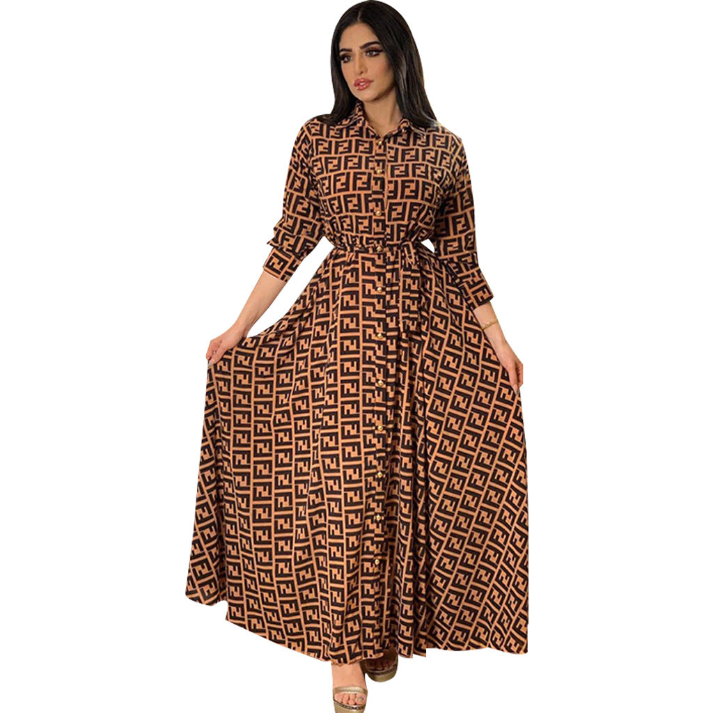Women's Sexy Fashion Digital Printed Wear Dress Dresses