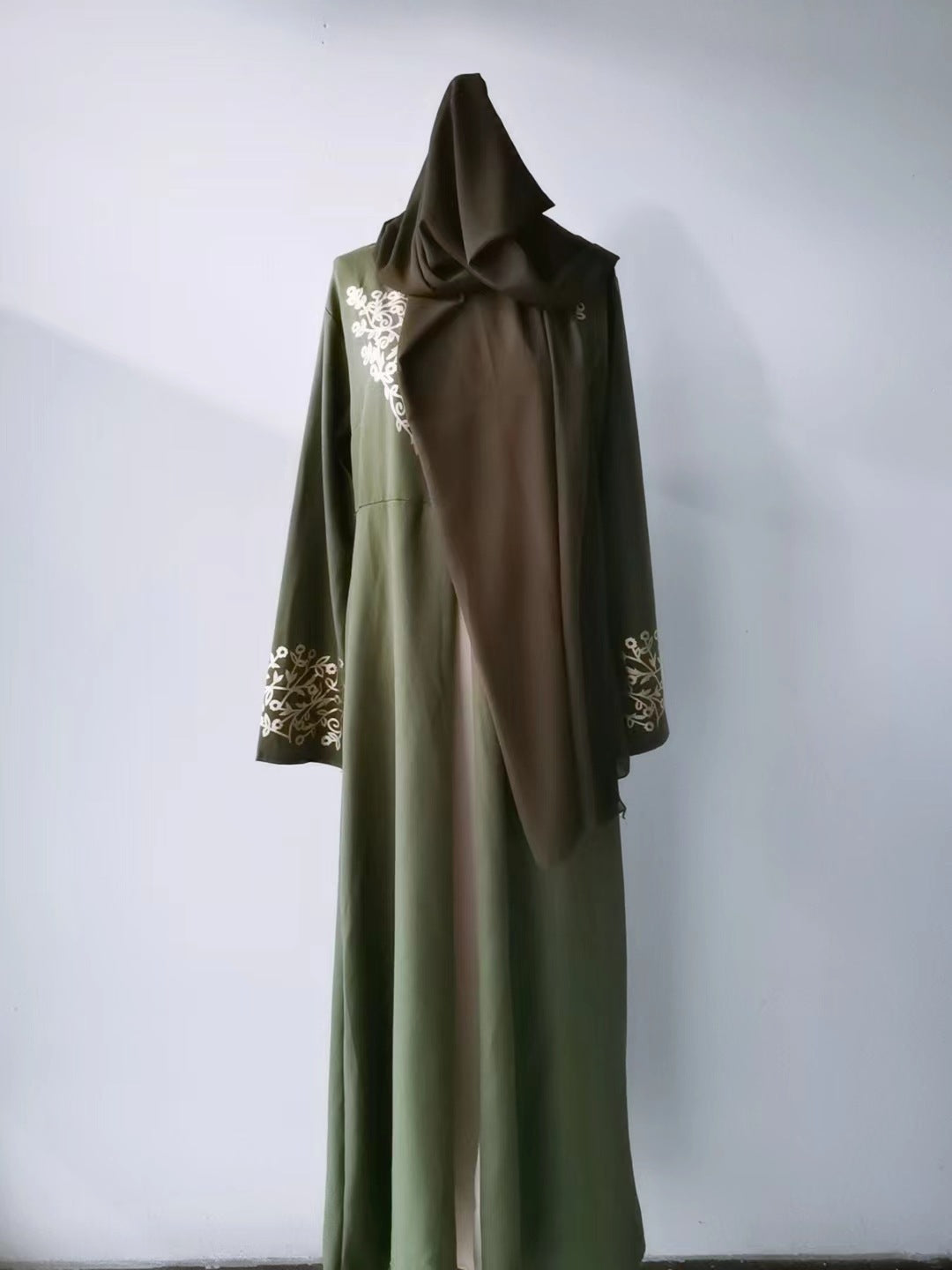 Contrast Color Slim Fit Temperament Bronzing Dresses