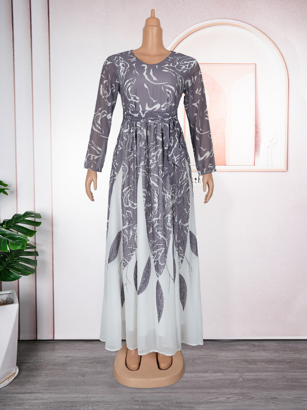 Women's Dress African Wear Long Sleeve Elegant Dresses