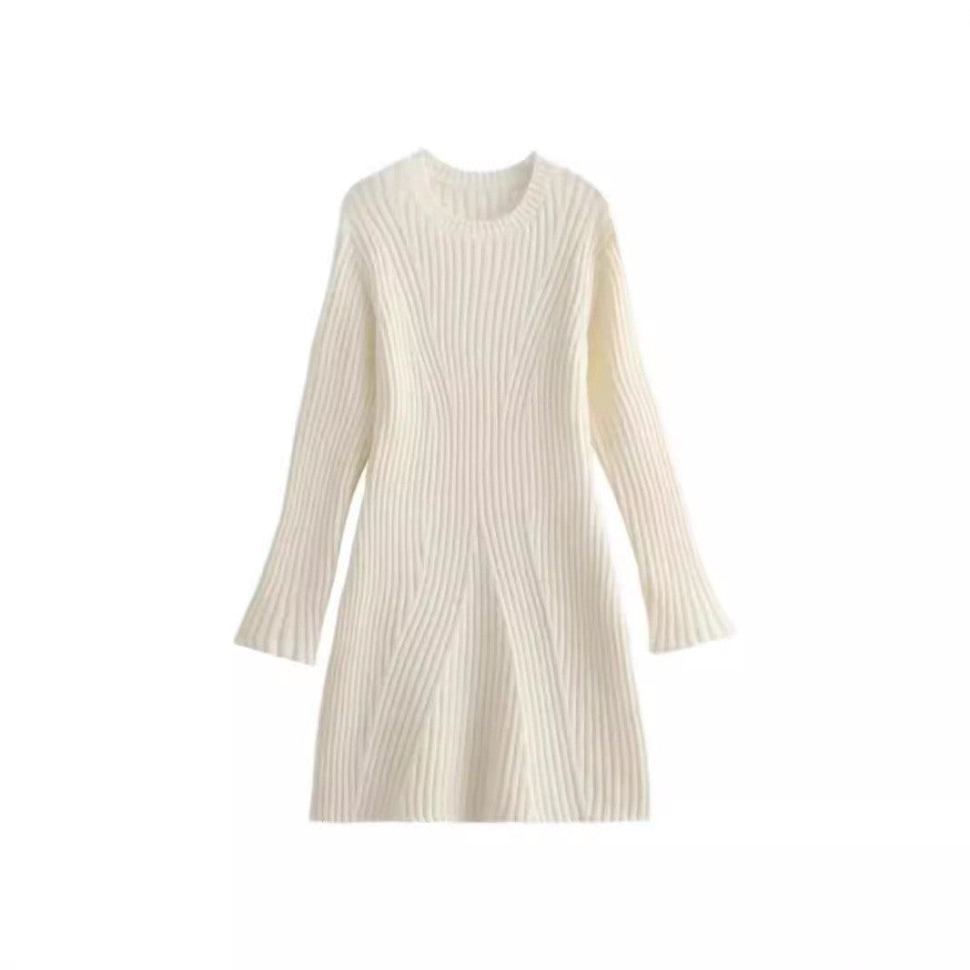 Women's Casual Fashion Thread Knitted Dress Dresses
