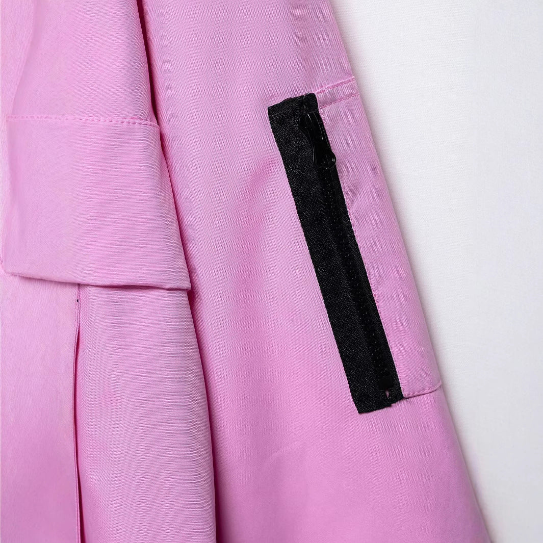 Women's Summer Outdoor Casual Fabric Tooling Style Jackets