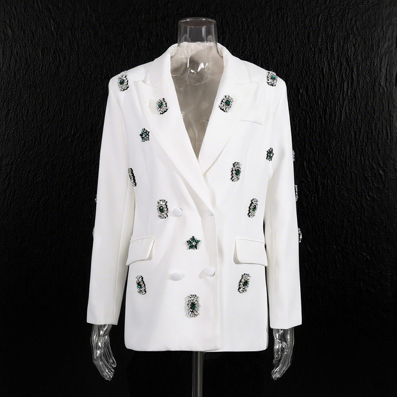 Commute Style High-grade Diamond Classic Lapel Blazers