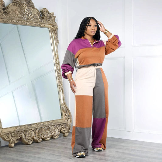 Sexy Sports Woven Zipper Drawstring Design Jumpsuits