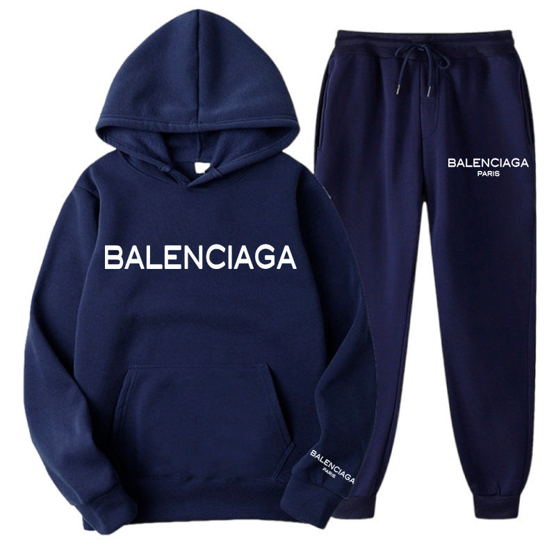 Women's & Men's Trendy Letters High Street Loose Fleece Suits