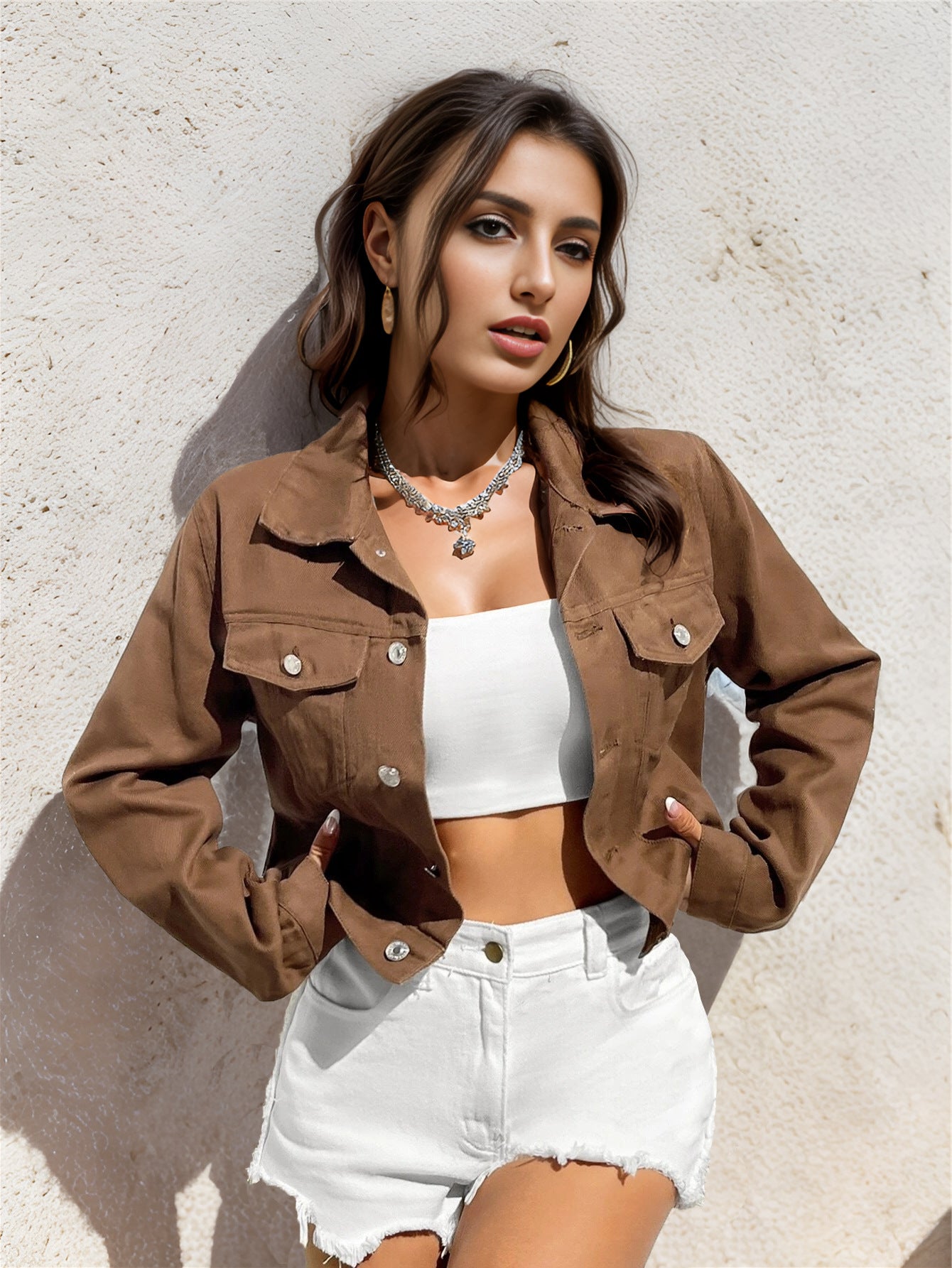 Women's Beautiful Trendy Casual Unique Denim Jackets