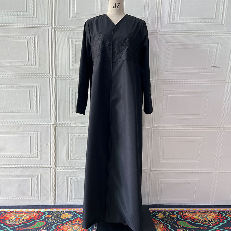 Designer Model Graceful Embroidery Fashion Mid-length Coats