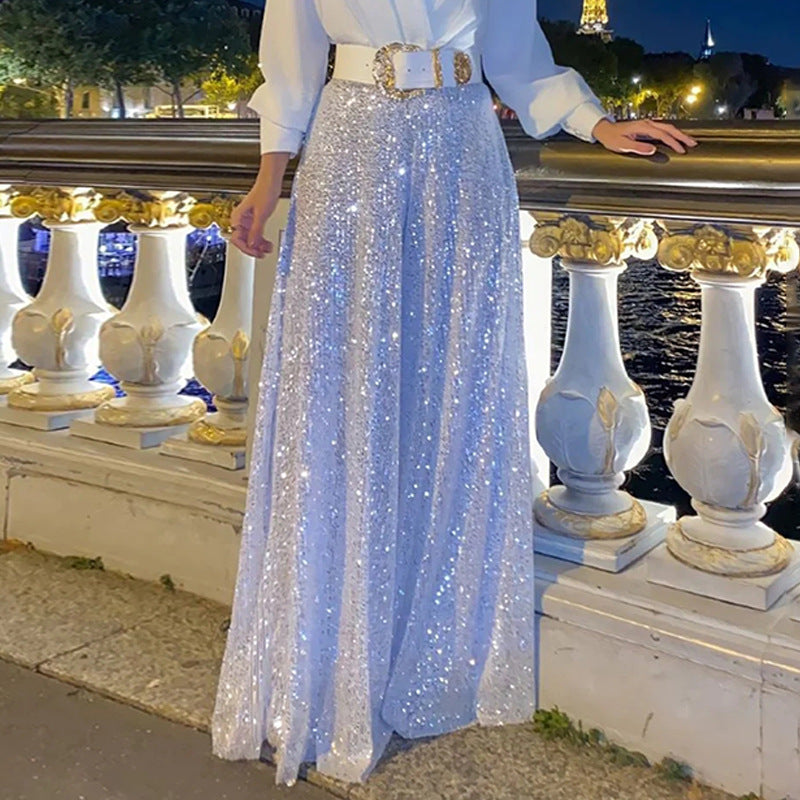 Summer Fast Solid Color Fashion Long Suits