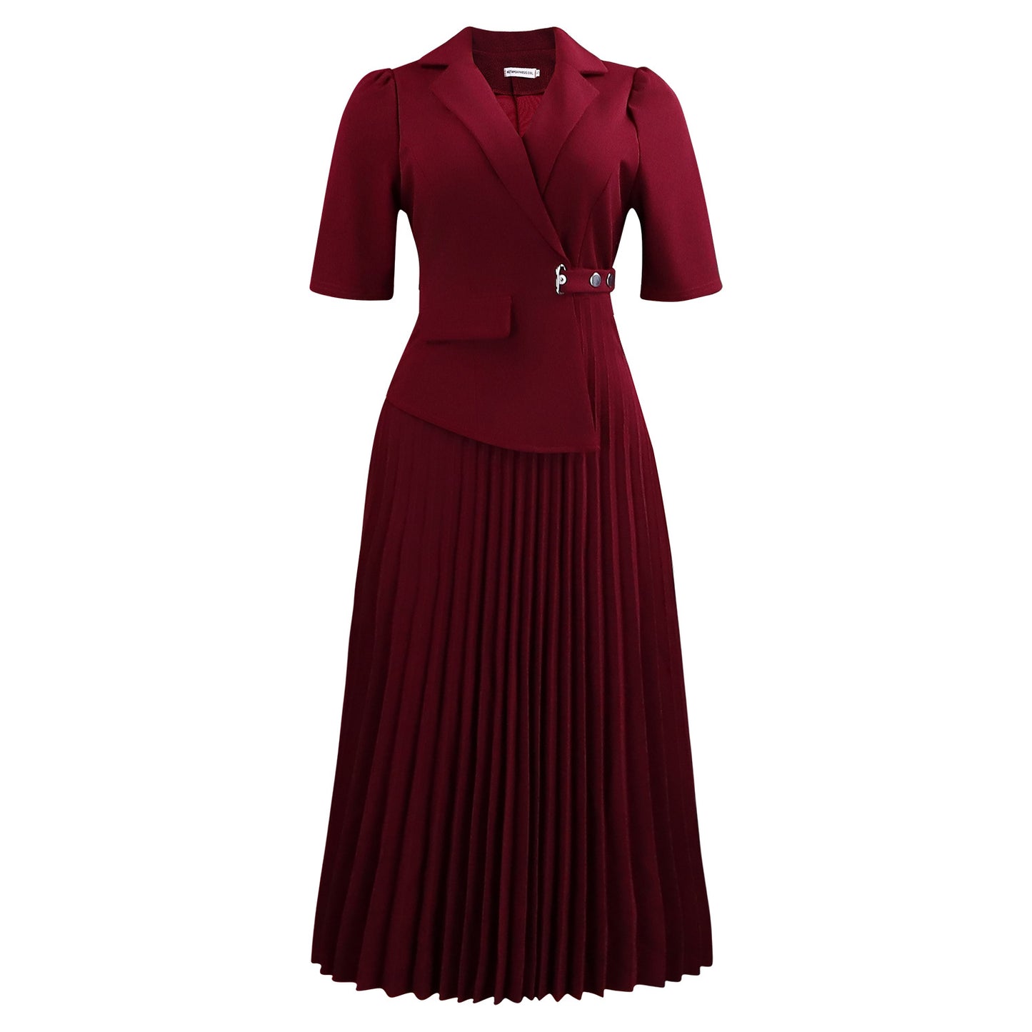 Summer Graceful Fashionable Elegant Half Sleeve Collar Dress