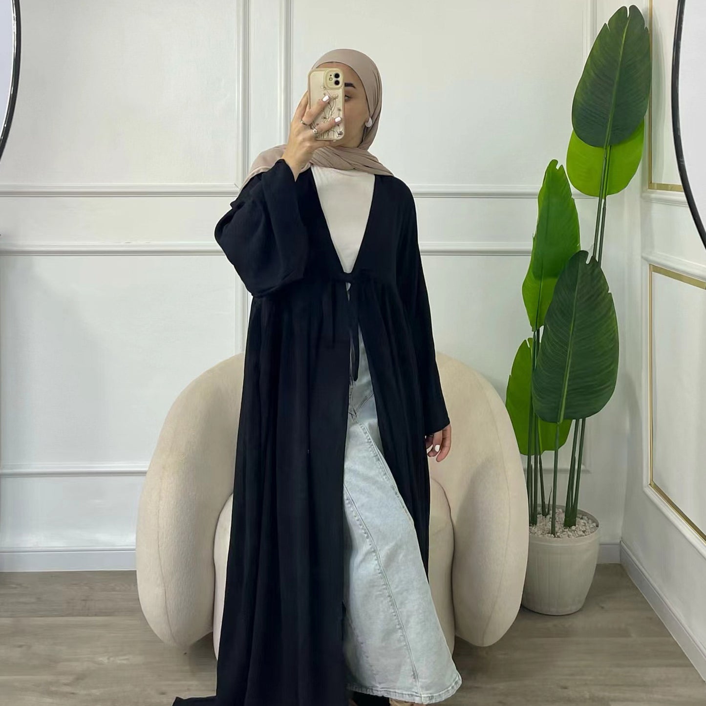 Stylish Turkish Di Casual Party Robe Cardigans