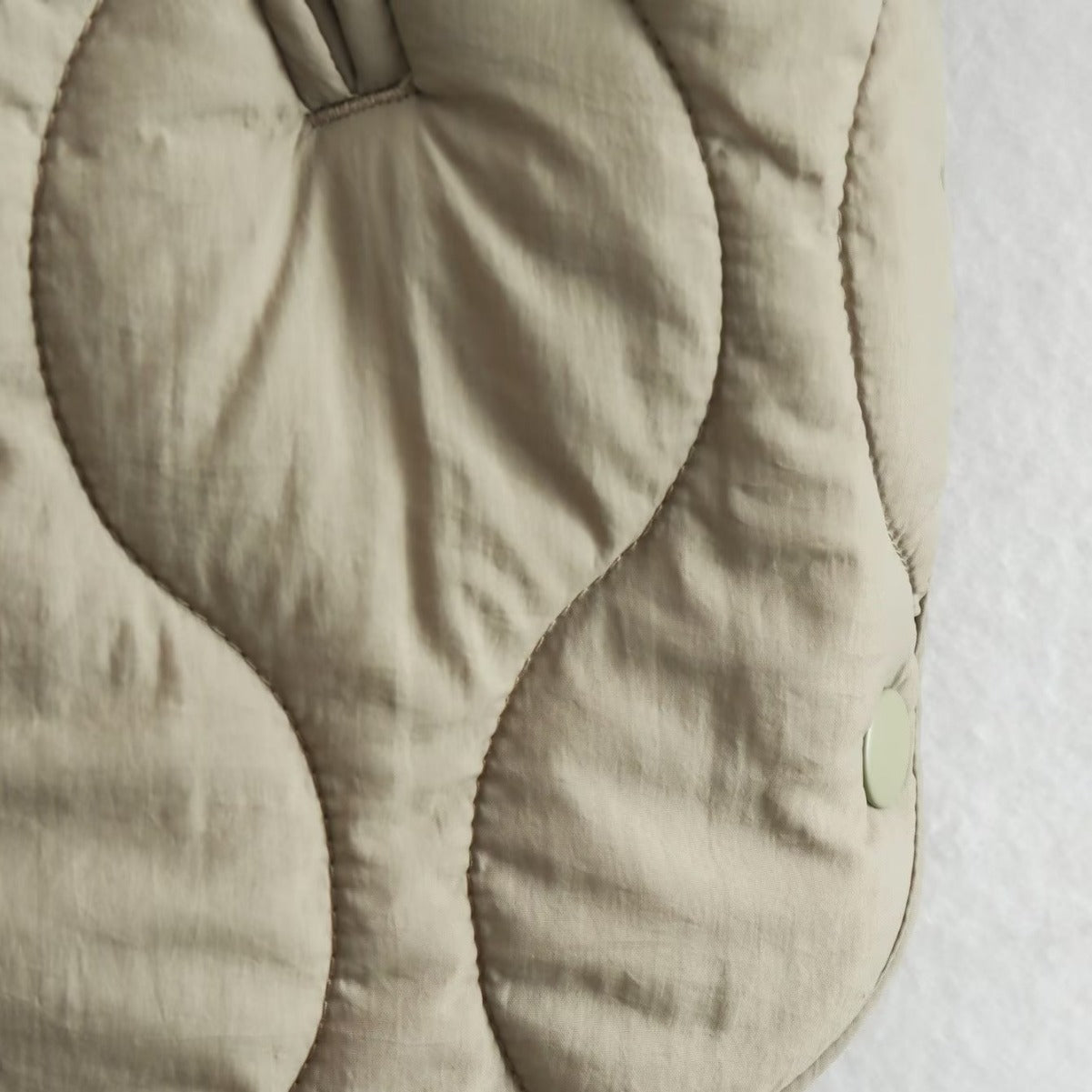 Women's Casual Rhombus Round Neck Quilted Loose Jackets