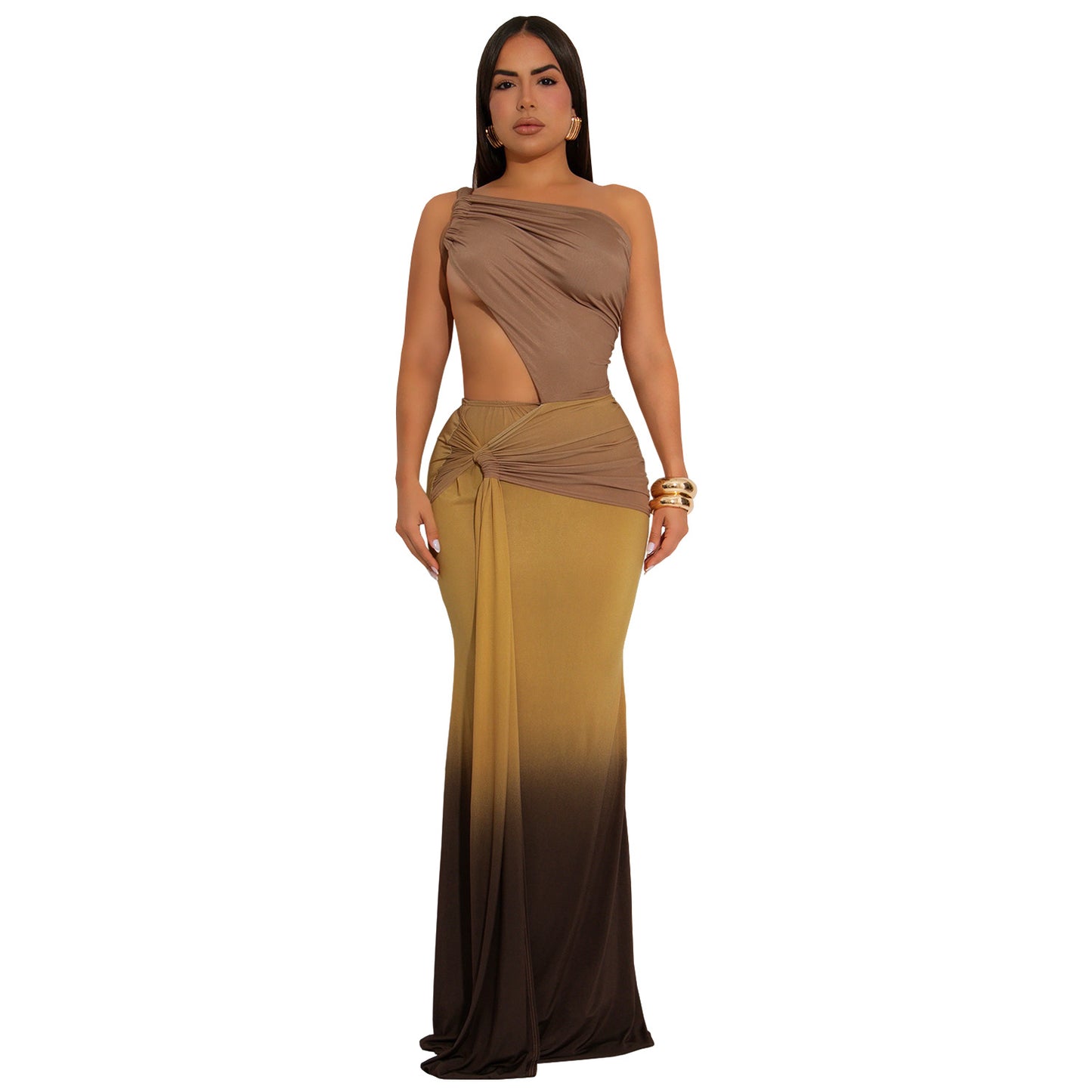Women's Fashion Wear Summer Sexy Bag Arm Dresses