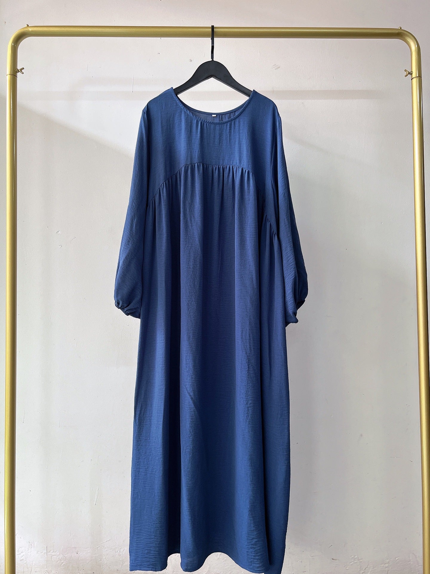Large Swing Solid Color Loose Sweet Dress