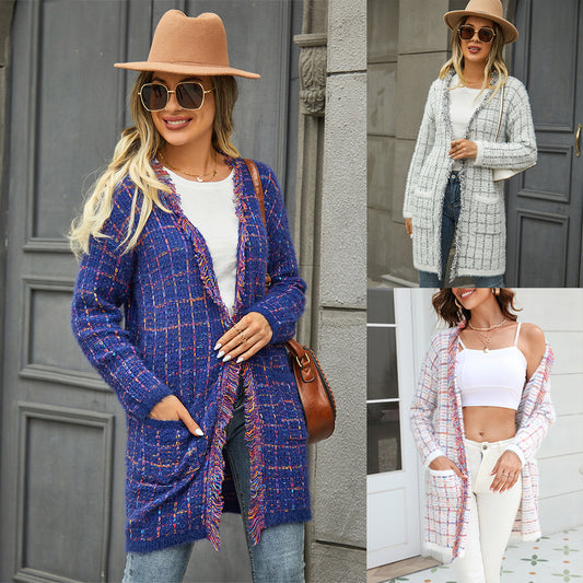 Creative Women's Spring Clothes Fashion Color Knitwear