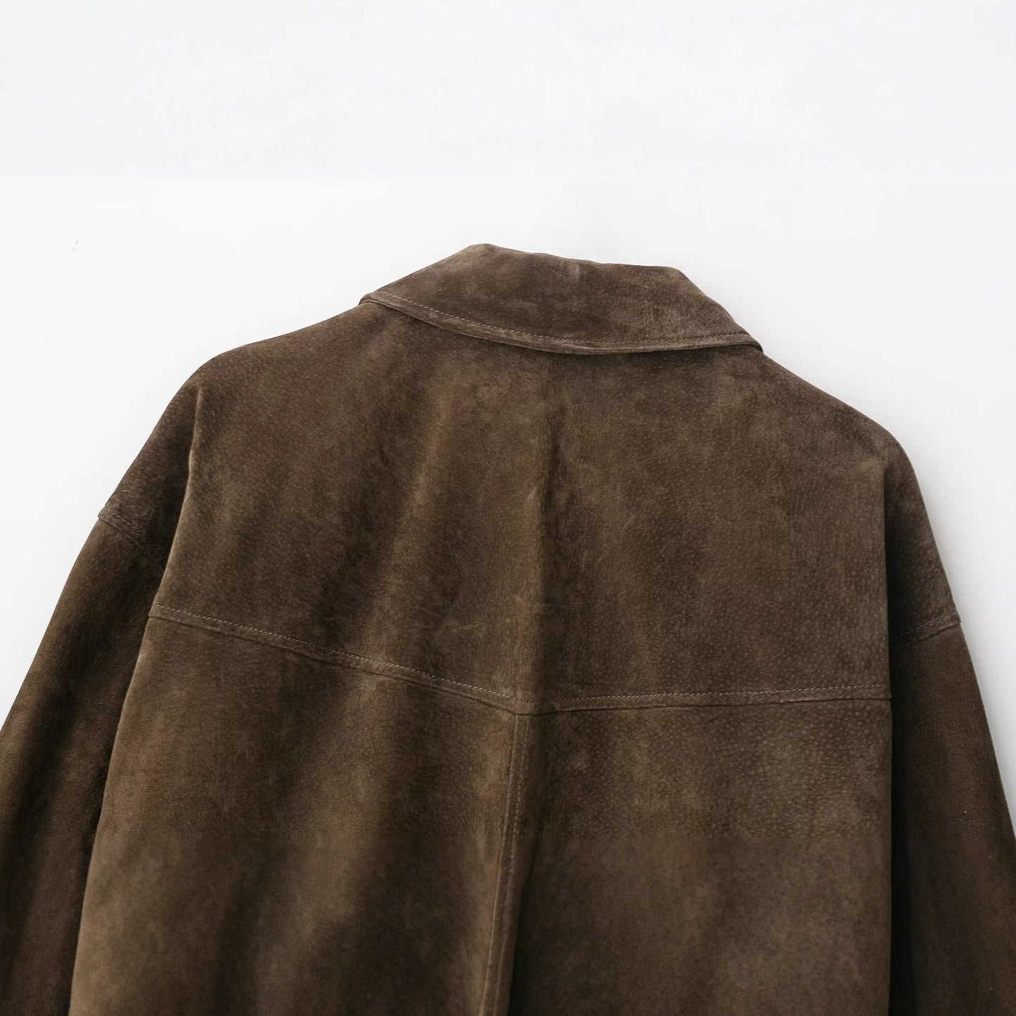 Graceful Fashion Autumn Leather Pilot Loose Jackets