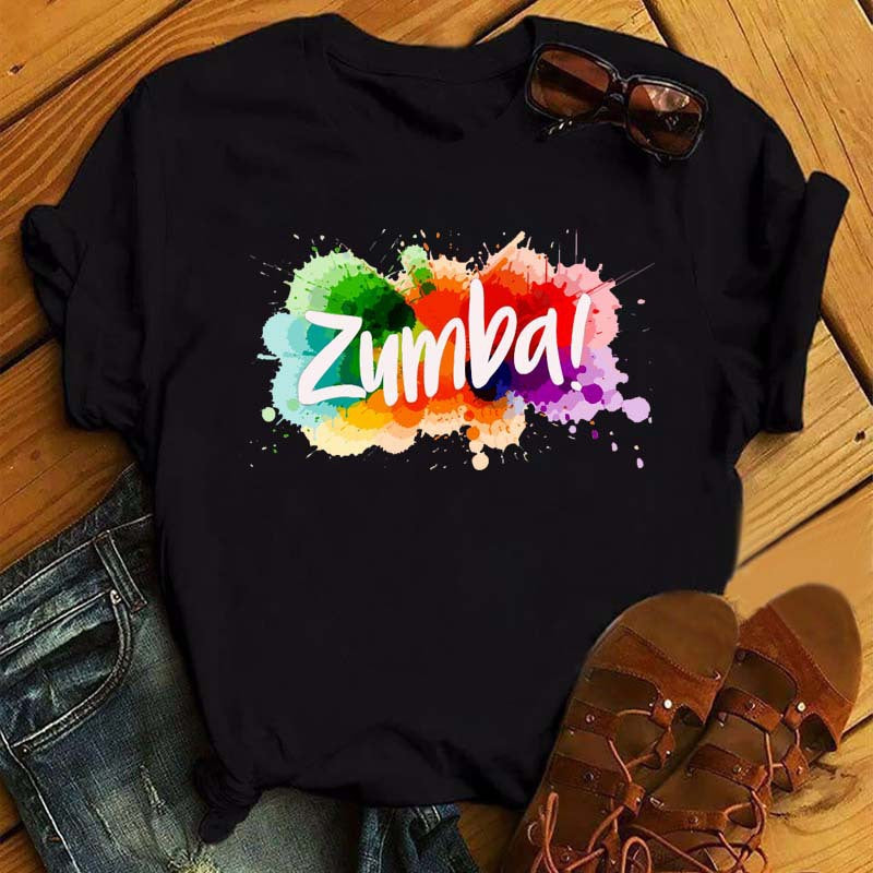 European Cotton Worn-out Clothes Cat Printing Plus Size