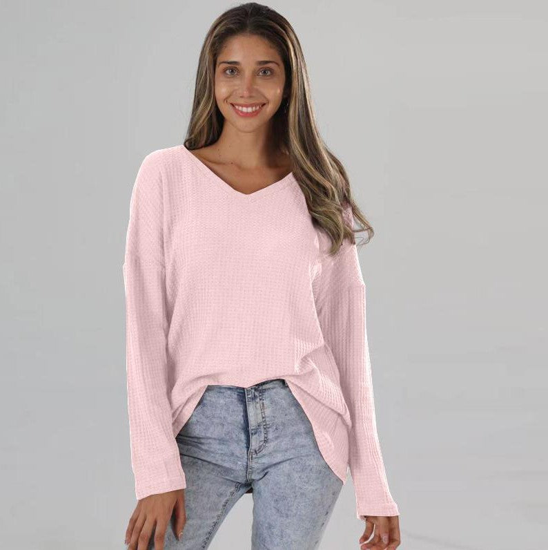 Classy Women's Loose Street Knitted Base Plus Size