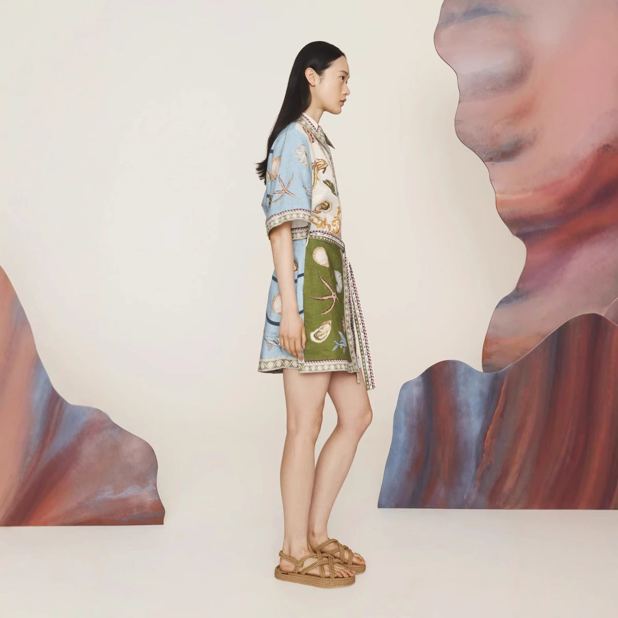 Casual Fashion Linen Shirt Temperament Wild Dress