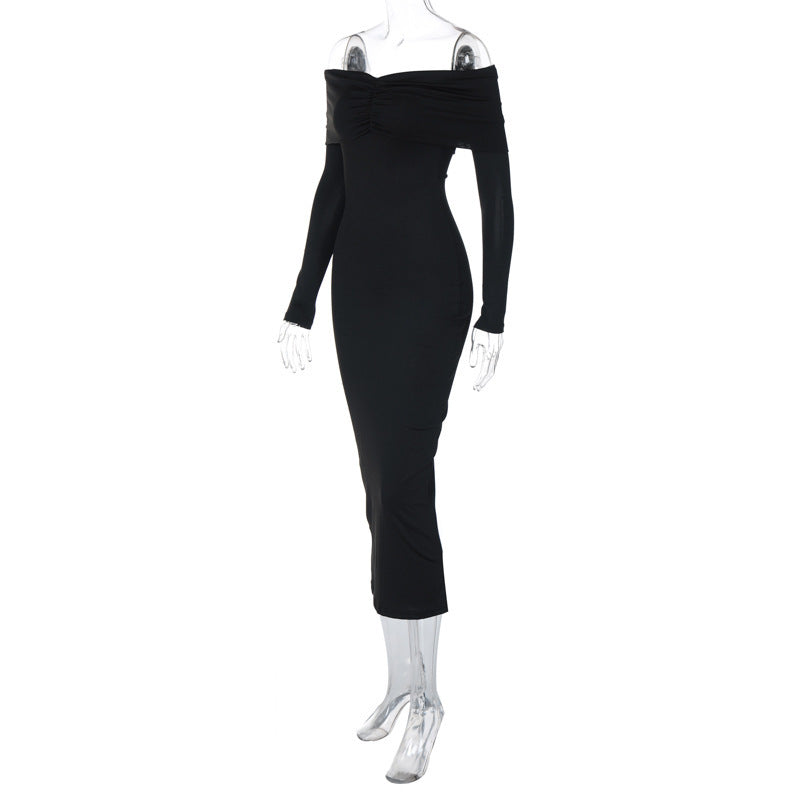 Women's Popular Sexy Banquet Dress Slim Dresses