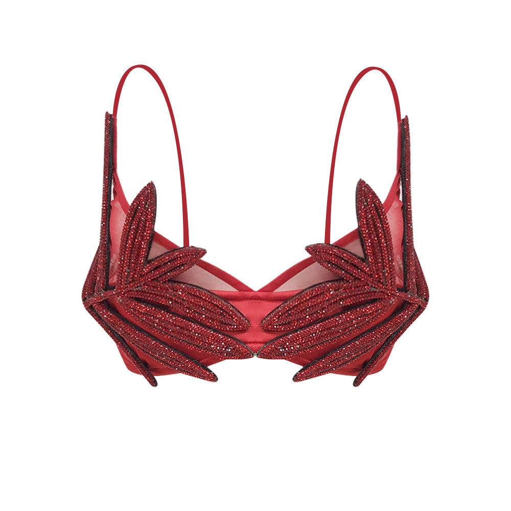 Sexy Underwear Long Cutout Sling Chest Tops