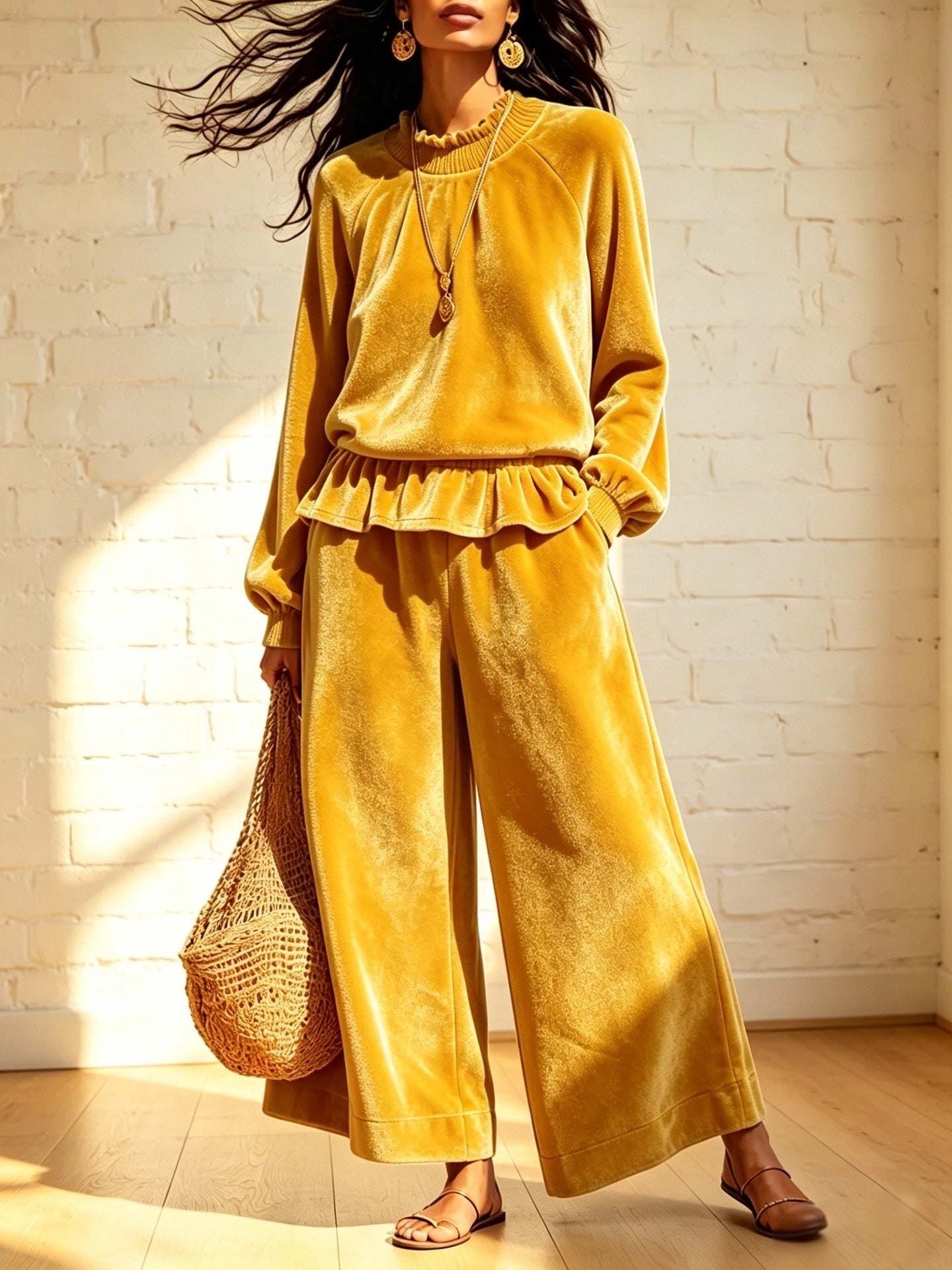 Classic Versatile Women's Wear Long-sleeved Commuter Fashion Casual Suit
