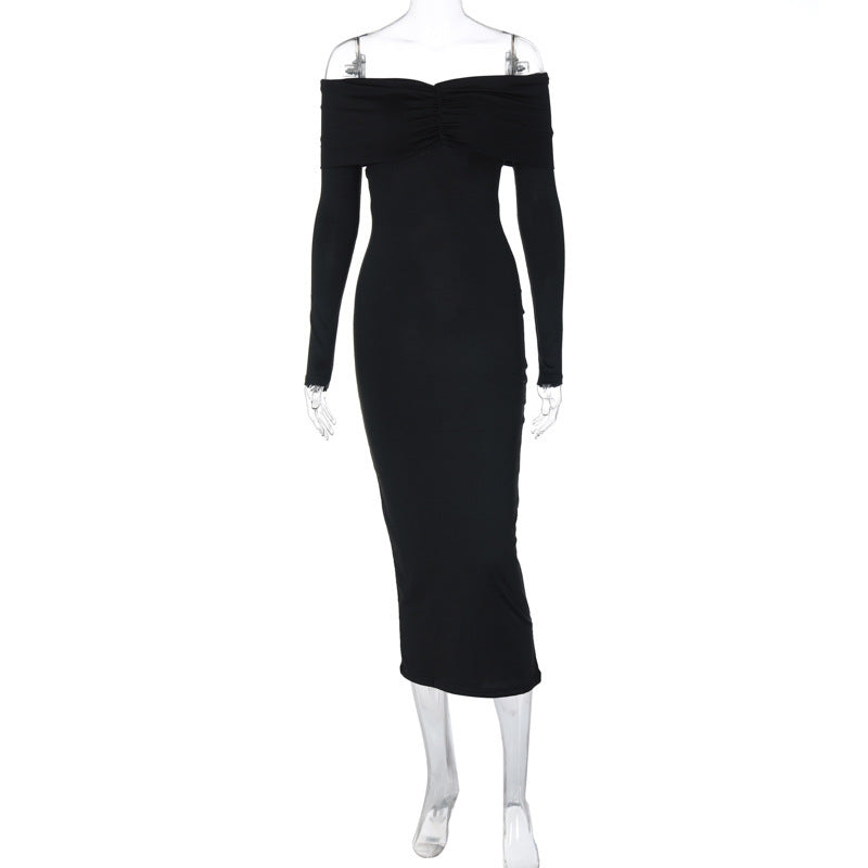 Women's Popular Sexy Banquet Dress Slim Dresses