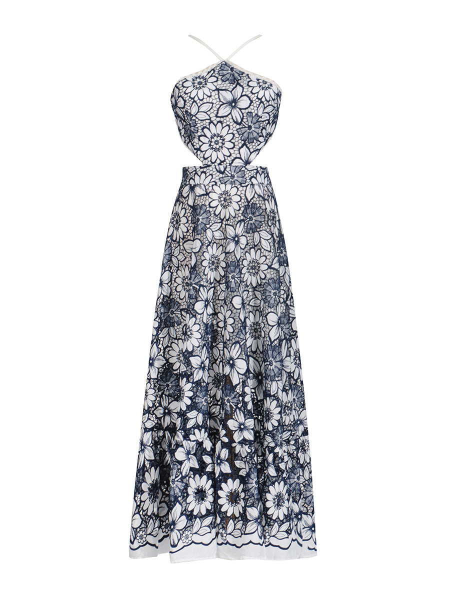 Women's Hot Vacation Style Dress Spring Printed Dresses
