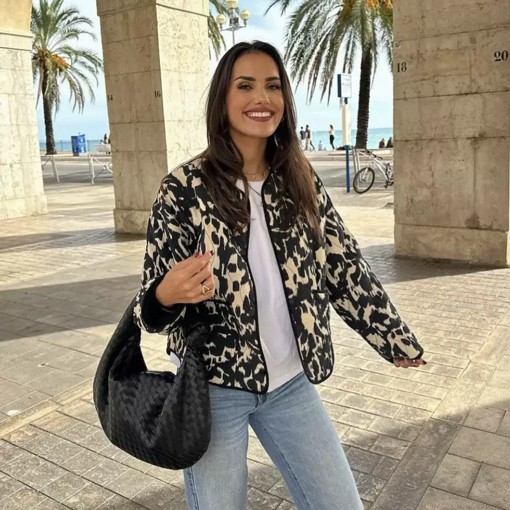 Women's Beautiful New Animal Pattern Printed Coats