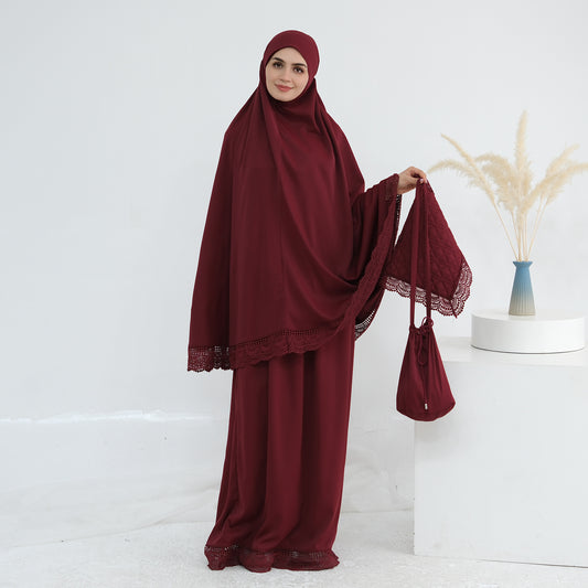 Creative Casual Turkish Lace Prayer Set Dresses