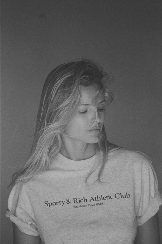 Women's American Niche English Alphabet Letters Printed Blouses