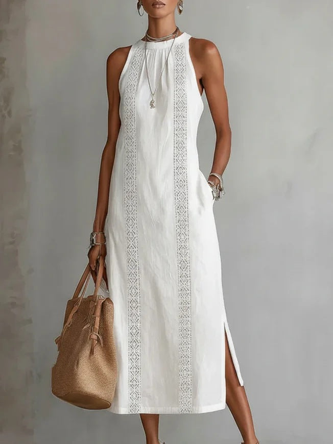 Women's Solid Color Loose Long Shirt Fashion Dress