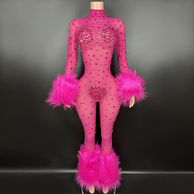 Sexy Personalized Fashion Week Catwalk Show Dress Jumpsuits