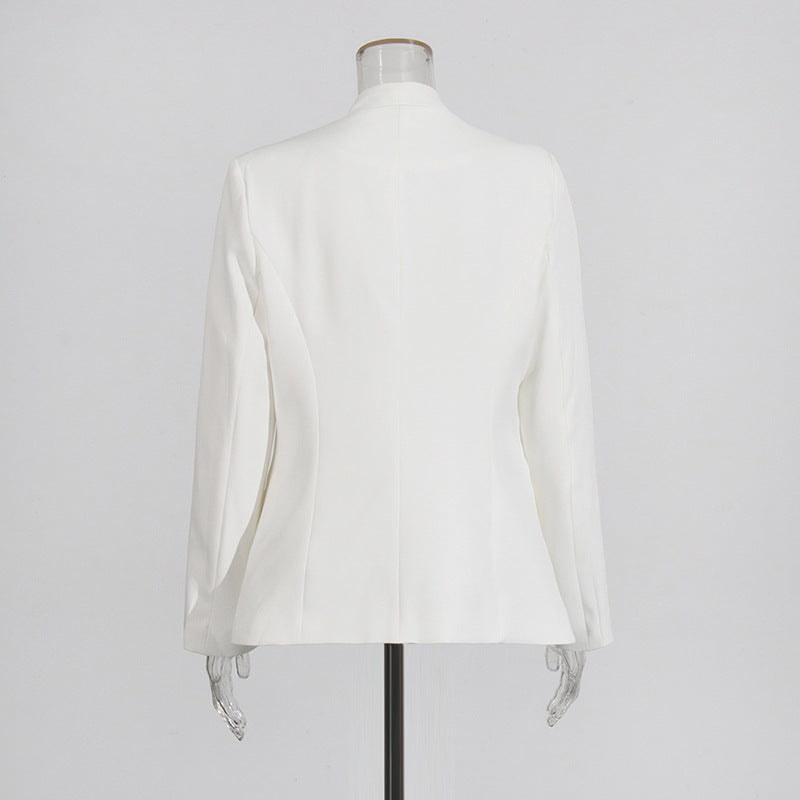 Women's Beaded Sequins Design Elegant Business Autumn Suits