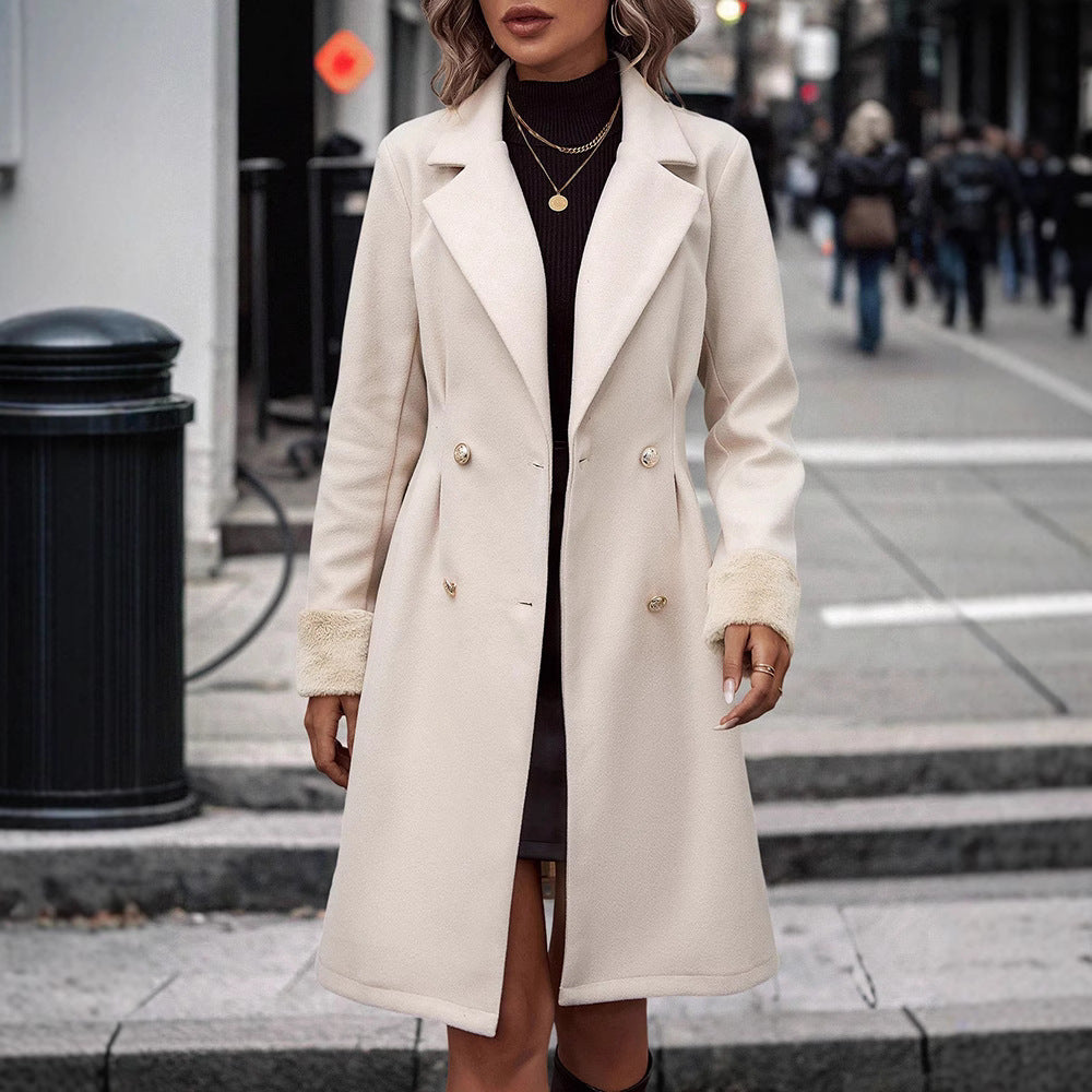 Women's For Over The Knee High-grade Temperament Coats