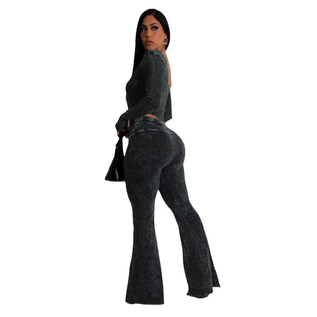 Women's Fashion Wear Sexy Tight Workout Exercise Suits
