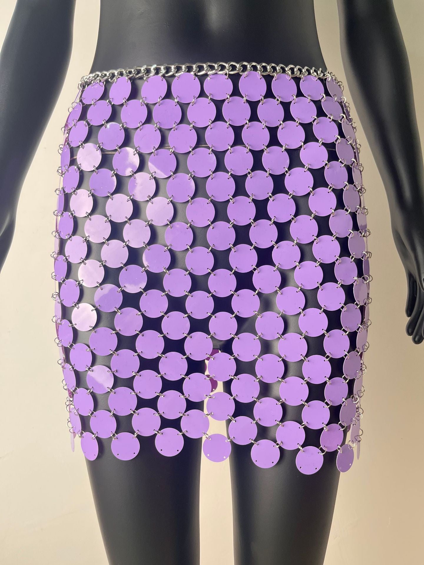Creative Style Sexy Street Shot Sequin Skirts