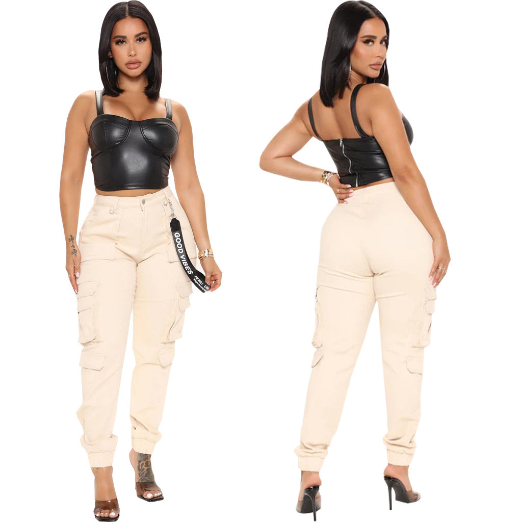 Slim Fit Camouflage Comfortable Leisure Stretch Jeans